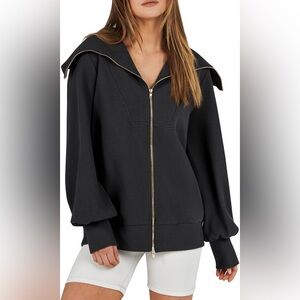 -NWT Caracilia Womens Zip Up Sweatshirt - Size: Small